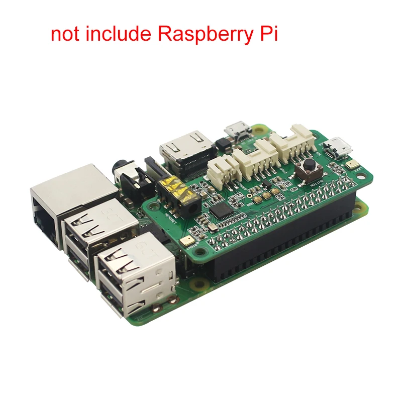 Умный двойной микрофон совместимый с Raspberry Pi 4B / 3B + Zero W|Аксессуары для