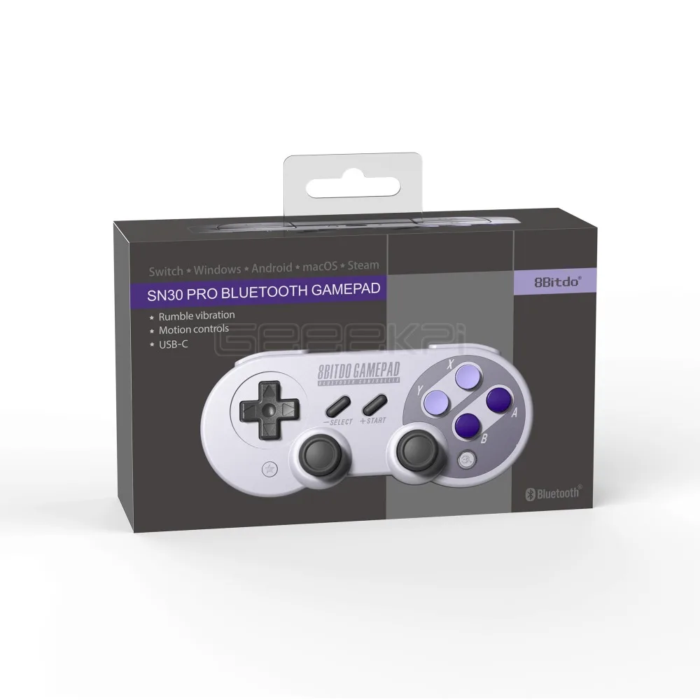 8 BitDo SN30 Pro/F30 Pro Беспроводной Bluetooth геймпад игровой контроллер для Raspberry Windows Mac OS