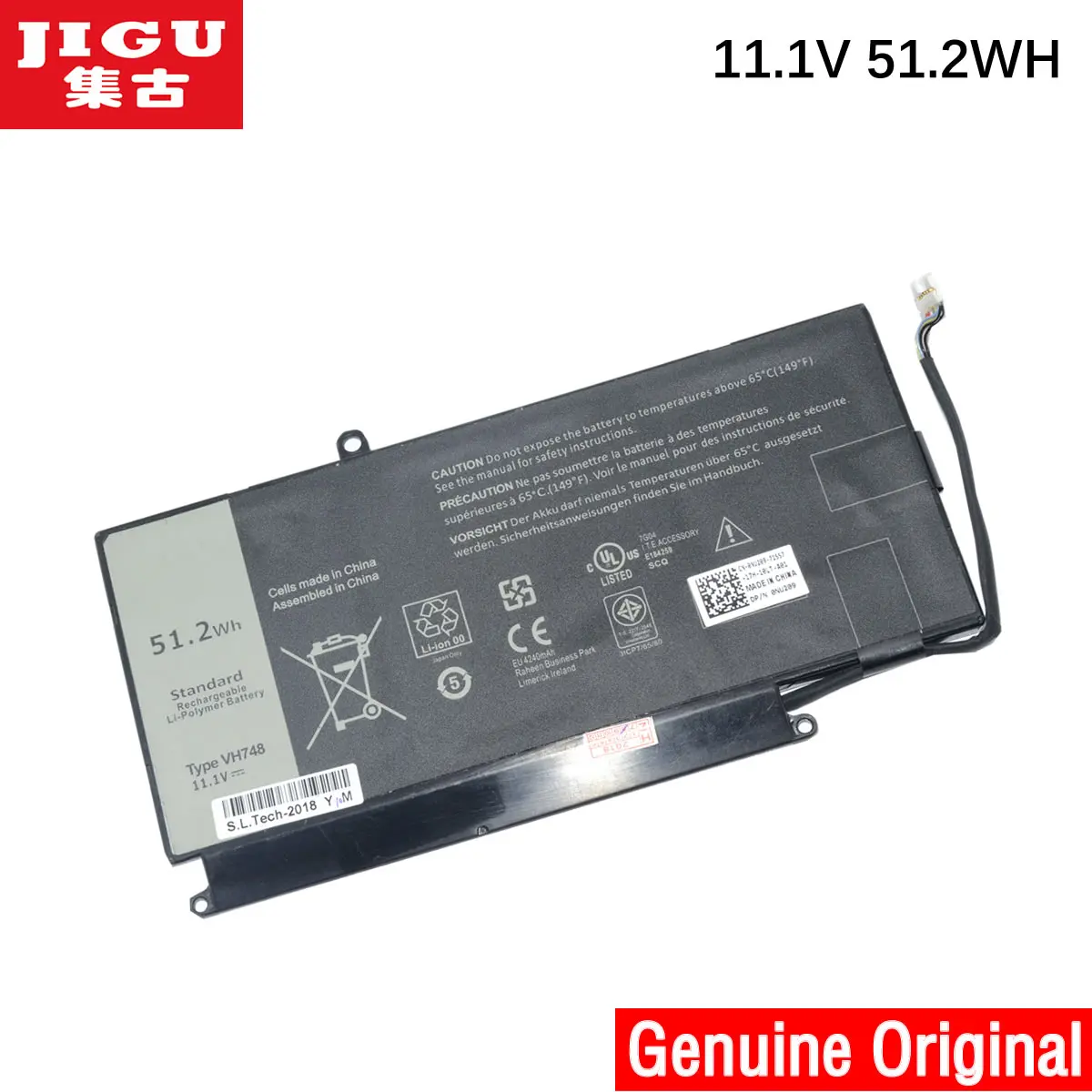 

JIGU VH748 Original Laptop Battery For Dell V5560 V5460 V5470 For Inspiron 14-5439