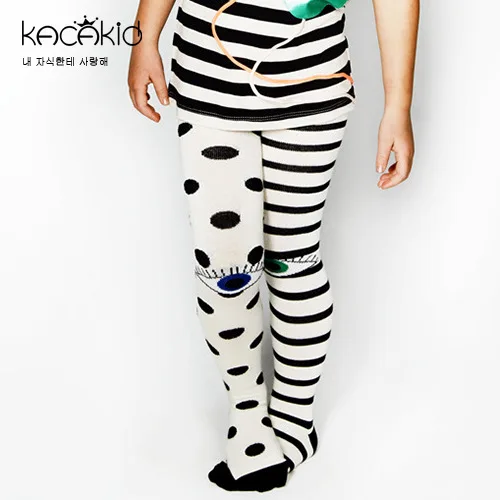 Колготки детские хлопковые в горошек полоску Ka1120 +|baby girl pantyhose|girls pantyhosechildren pantyhose |