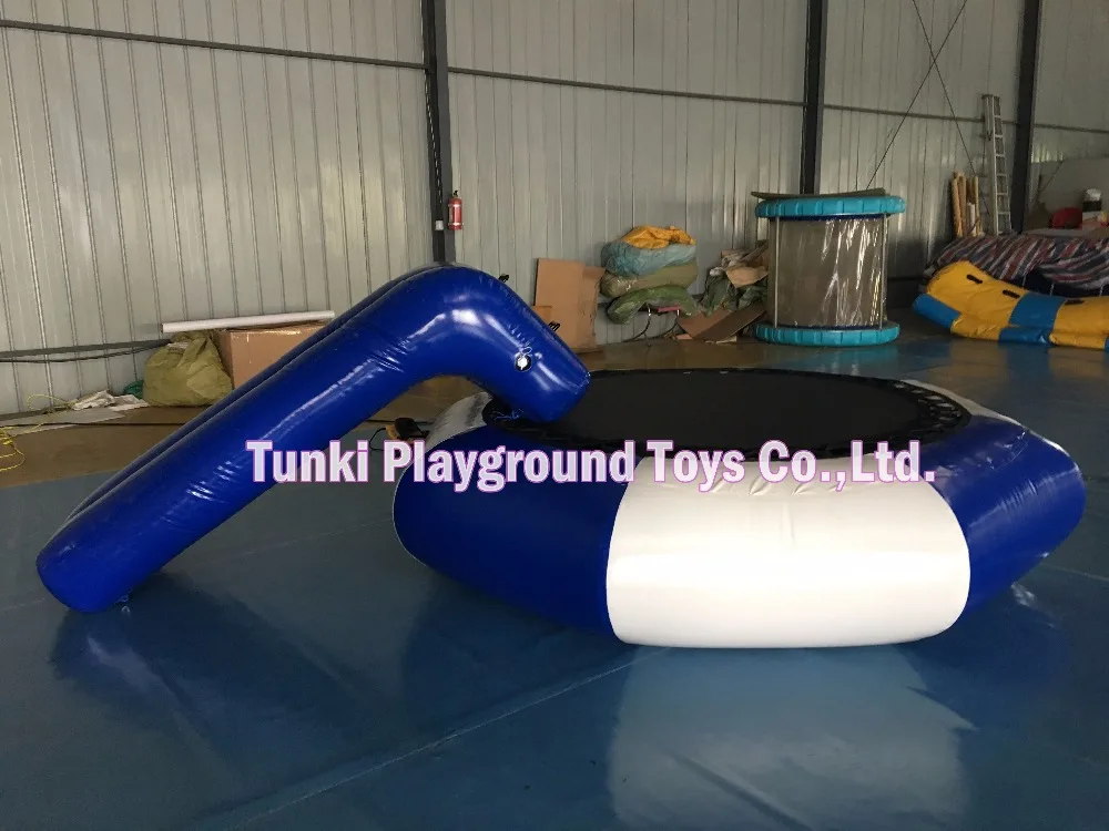 

3 meters inflatable aqua bouncer including slide