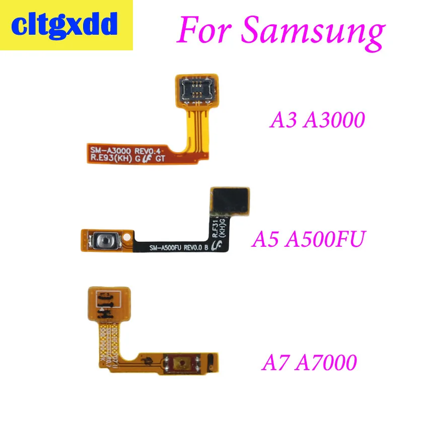 Кнопка включения и выключения питания cltgxdd для Samsung Galaxy A3 A3000 A5 A500 A7 A7000 проводящий