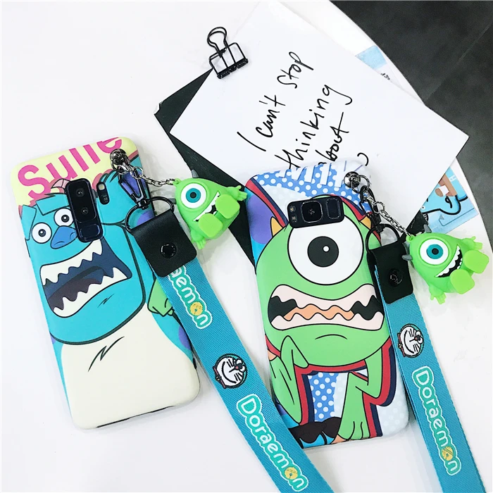 Милый мультяшный чехол Sam S9plus мягкая задняя крышка для samsung Galaxy S10 lite S8 S9 Note 9 note8 4