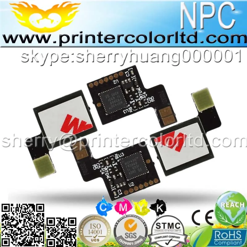 Чип для HP LaserJet Pro 252MFP 402 M277 M 250 мфу CF402 A цвет совместимых чипов бесплатная