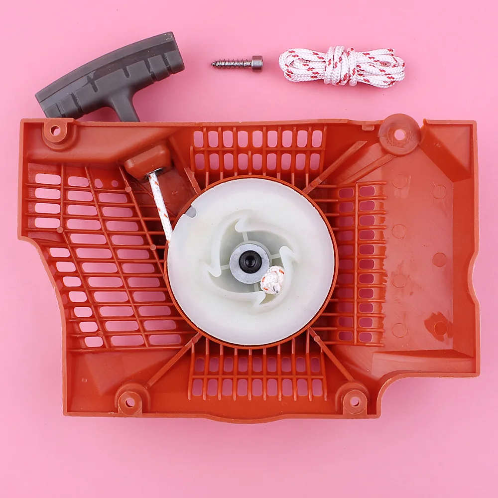 Recoil Rewind Pull Starter в сборе для Husqvarna 372 371 365 362 с веревочным винтом цепная пила замена
