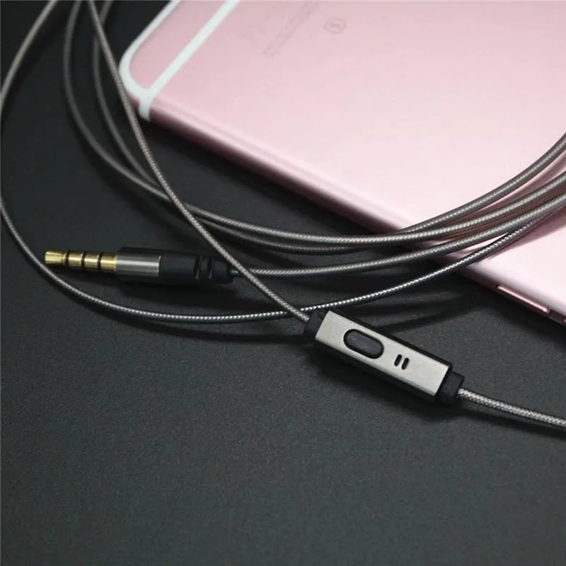 Модернизированная Замена для X3 Irock A8 VJJB N1 кабель наушников с микрофоном регулятор