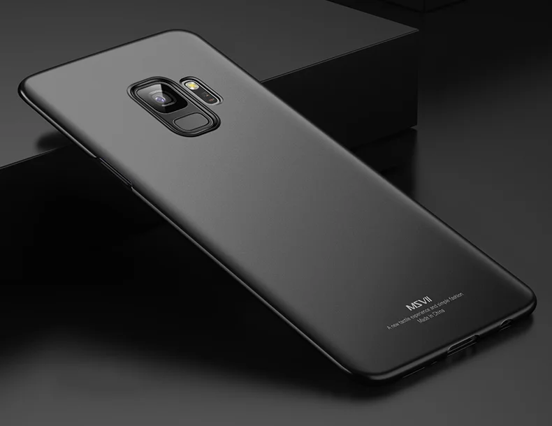 MSVII чехол для телефона s для samsung S9 чехол для Galaxy S9 Plus чехол Роскошный чехол матовый ультра тонкий 360 полная Защита задняя крышка