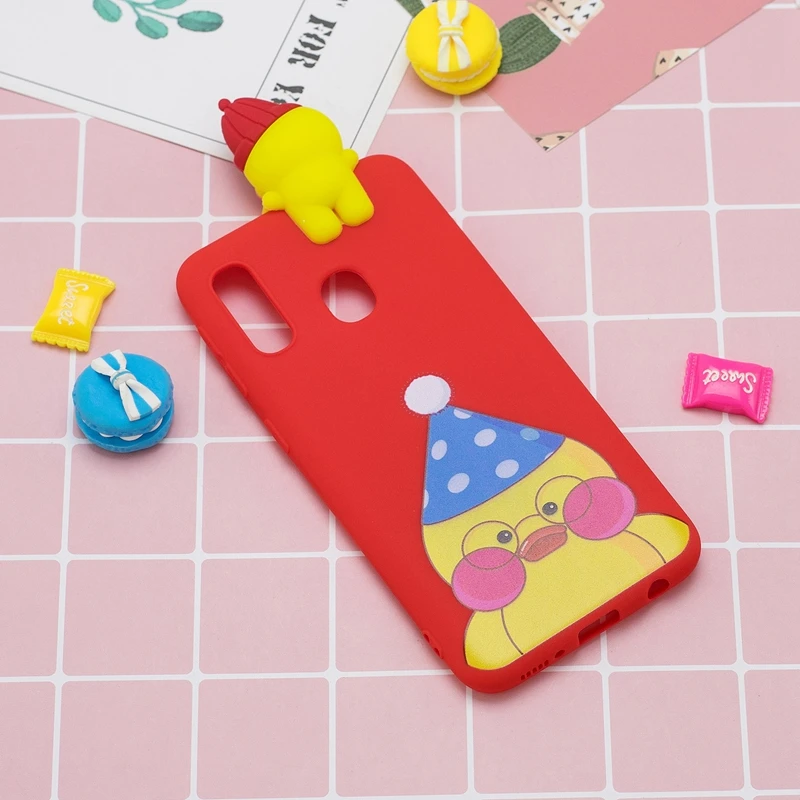 Чехол A20E для Samsung Galaxy A20e мягкий ТПУ чехол с 3D рисунком панды Единорога A20 e Etui чехлы