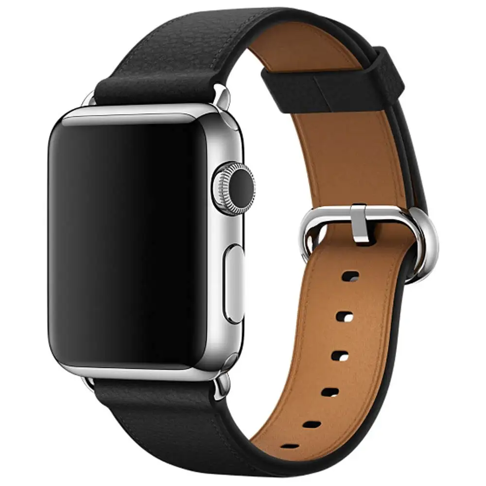 Высококачественный кожаный ремешок для часов Apple Watch Series 4 3 2 1 Iwatch 38/ 42 мм 40/44