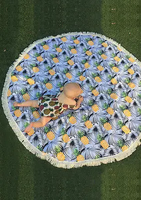 Популярный индийский Гобелен Мандала с принтом павлина богемное пляжное