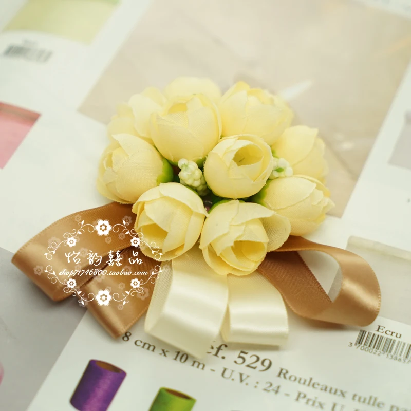 Western style wedding bride and groom boutonniere corsage corsages newcomer lapel flower brothers si|weddings|wedding corsagewedding gift |
