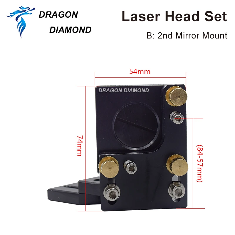Dragon Diamond CO2 набор лазерной головки A/зеркало и Фокус объектив интегративный держатель для лазерной гравировки резки