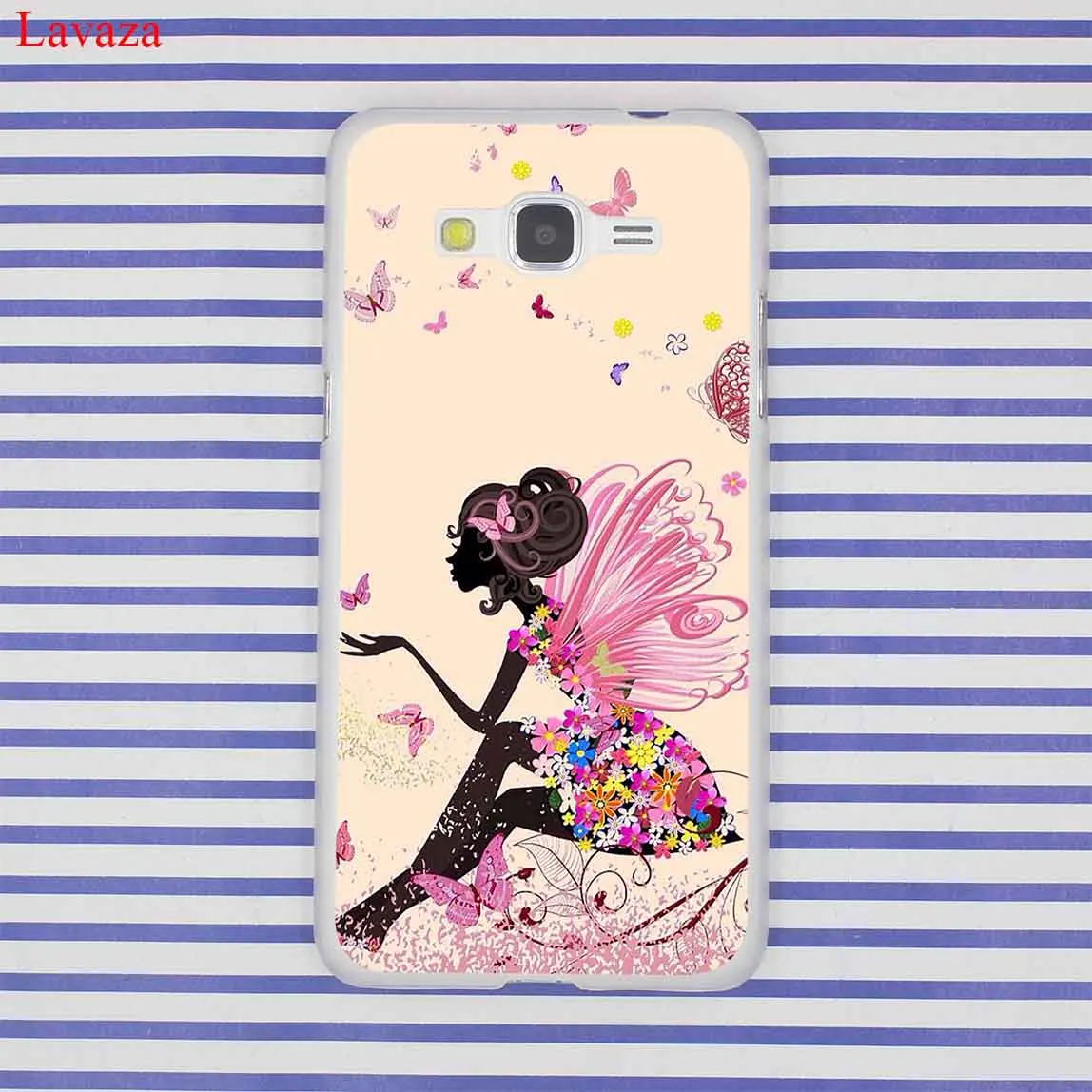 Чехол для телефона Lavaza Butterfly Dancing Girl Effect Samsung Galaxy Note 10 9 8 A9 A8 A7 A6 Plus 2018 A3 A5 2015 2016 2017 A2|case