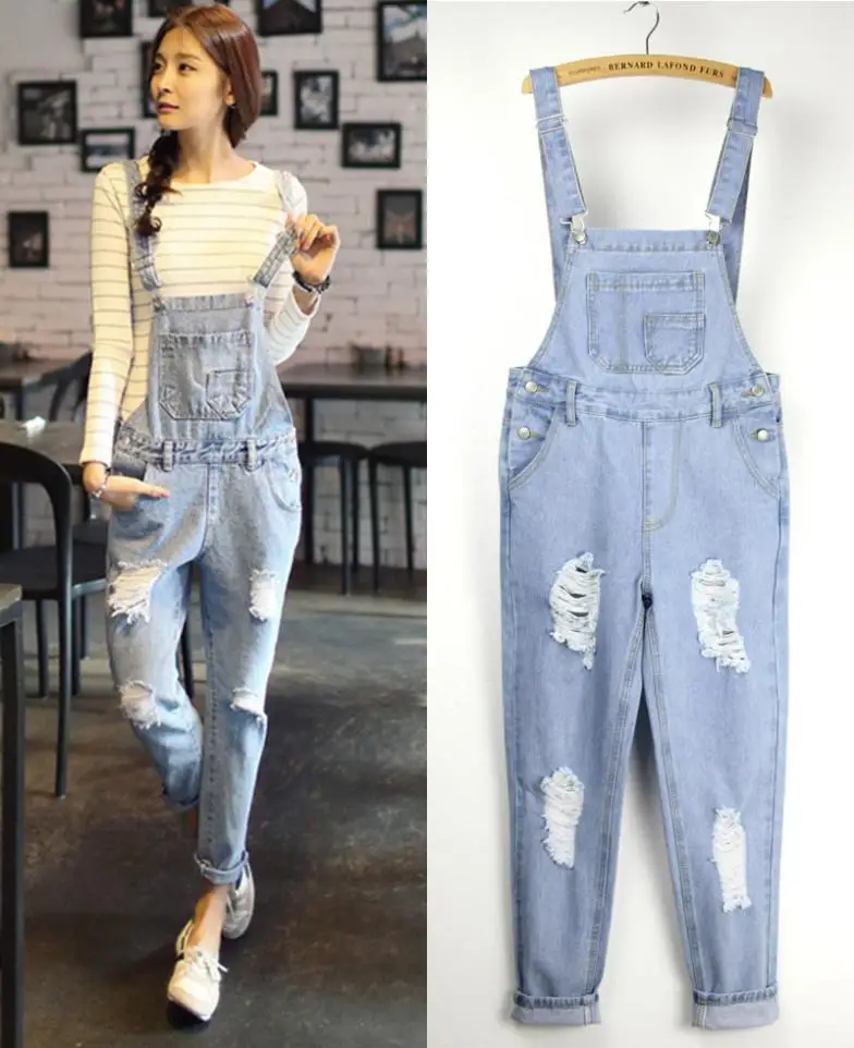 women jumpsuit 2014 autumn jeans 