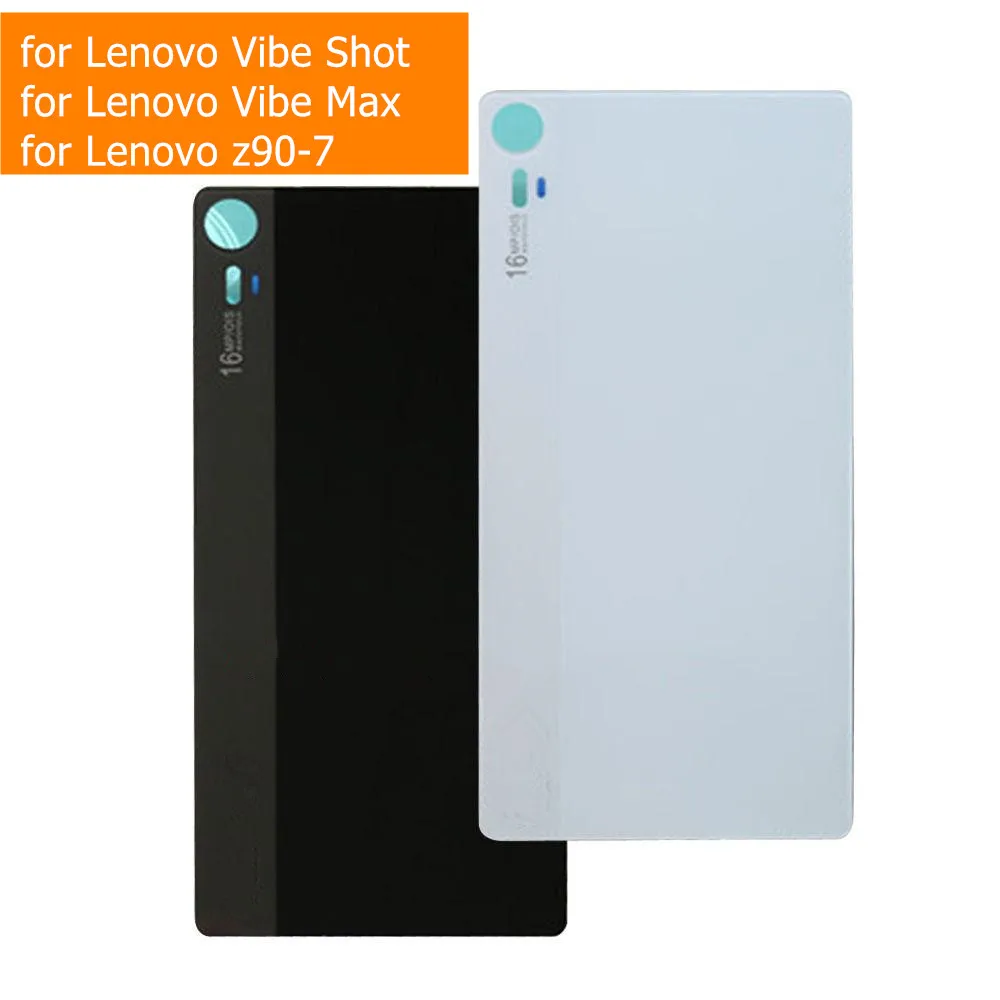 Задняя крышка аккумулятора для Lenovo Vibe Shot Z90 стекло Корпус задней двери замена