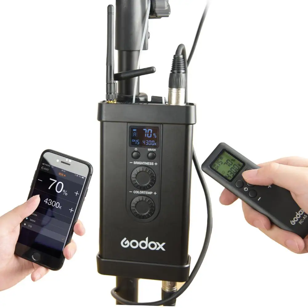 Новинка Godox FL150R 150 Вт гибсветодиодный Светодиодная лампа для видеосъемки