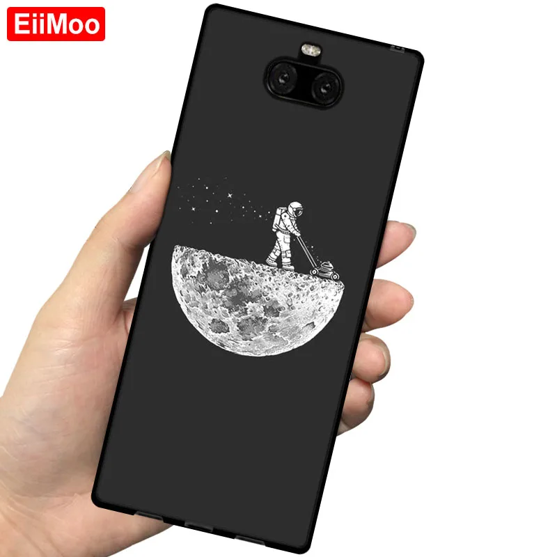 6 EiiMoo силиконовый чехол-накладка для sony Xperia 10 Plus, матовый тонкий мягкий ТПУ чехол-накладка для sony Xperia 10, чехол-накладка - Цвет: 6