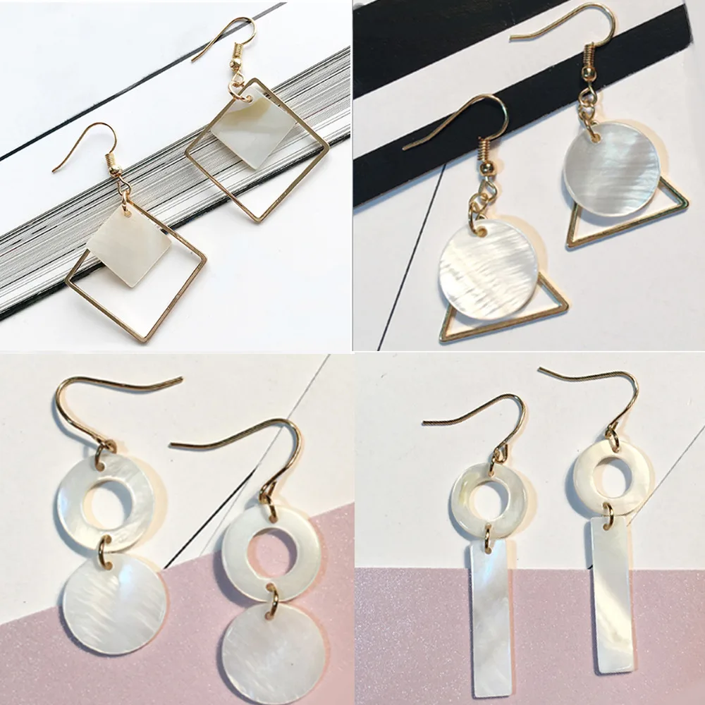 20 шт./лот подвесная Подвеска из натурального пресноводной раковины для браслета