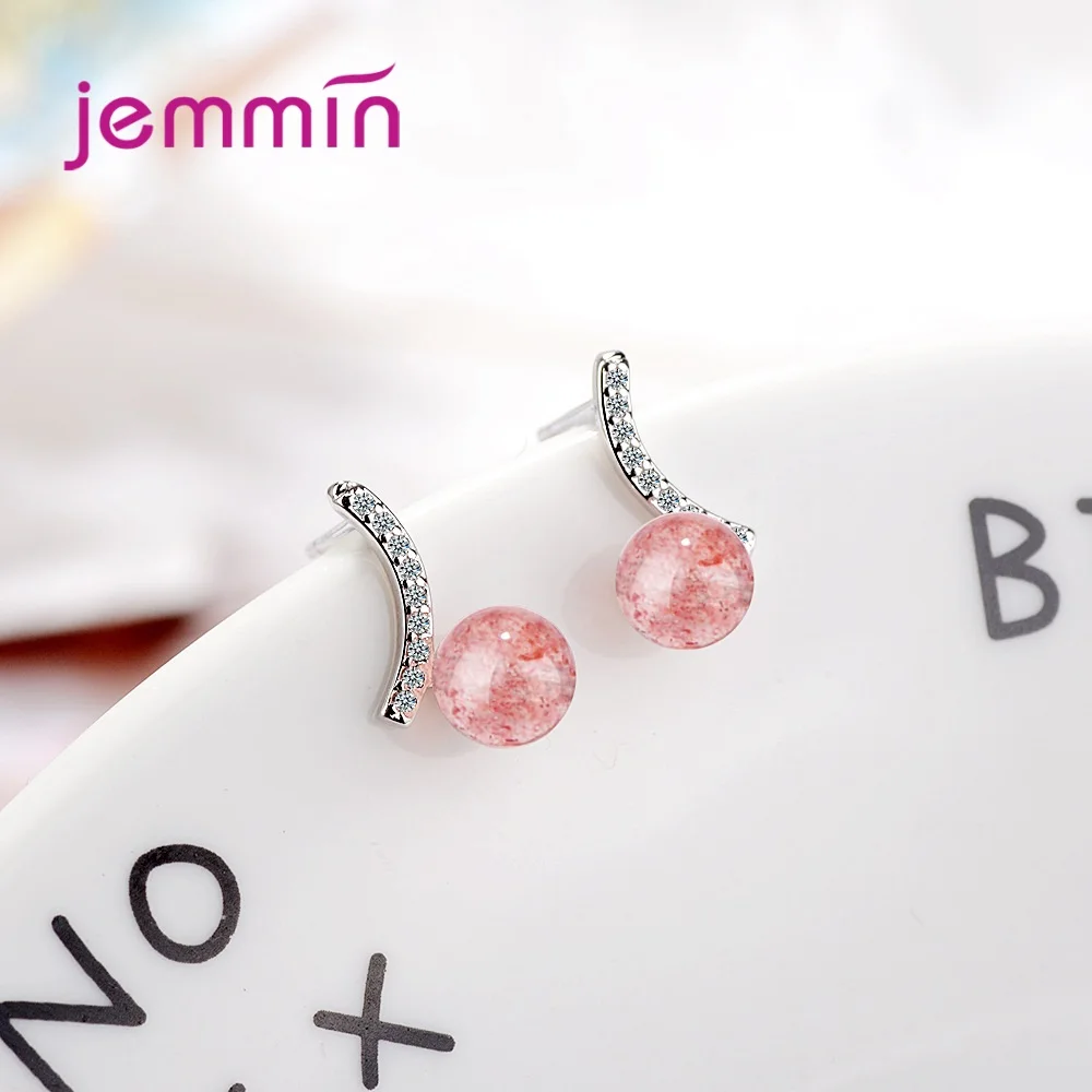 New Attractive Women Fashion 925 Sterling Silver Earrings Trendy Wedding Engagement Party Jewelry Wholesale/Retail | Украшения и