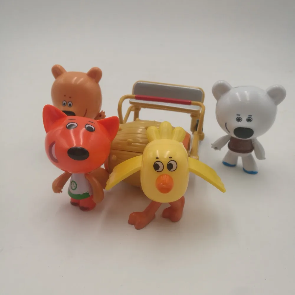 

Children's Anime Kawaii Figures Toys for Baby Girls Boys Cute Animal Playsets Pack Educational Birthday Gift