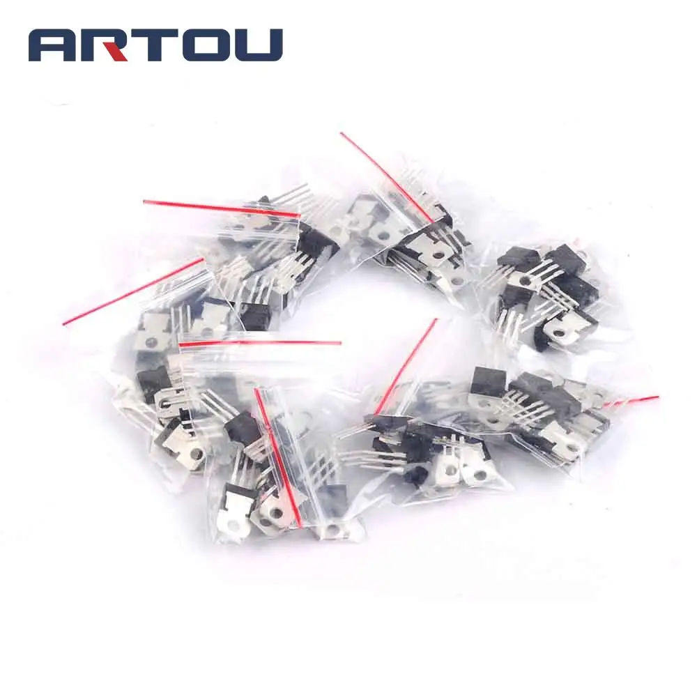 Набор транзисторов LM317 to 220 10 шт./EAHC = 80 шт. 7805 7809 7812 7815 7905 7912 7915|kit kits|kit lm317kit transistor |