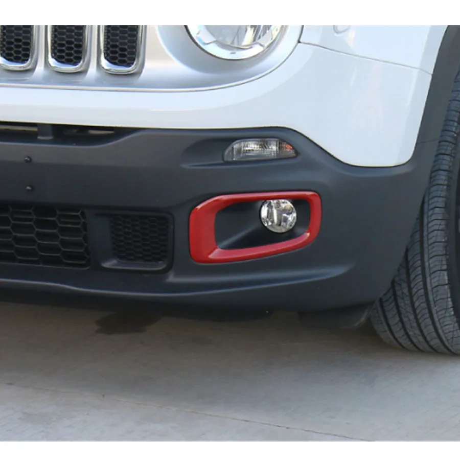 Для Jeep Renegade 2015 2016 автомобильный Стайлинг 2 шт./компл. хромированный ABS внешний