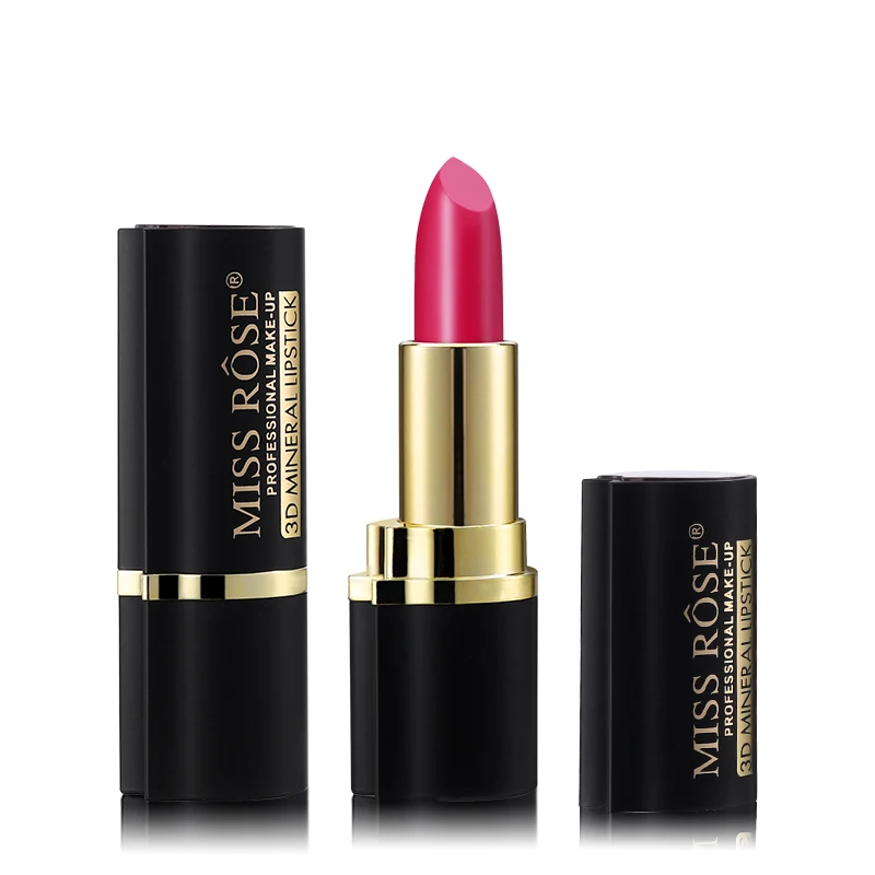 1 шт. профессиональный макияж матовые помады Nude Lip Stick Водонепроницаемый