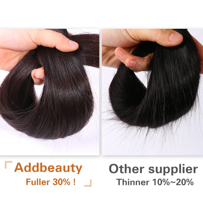 Addbeauty 70 г 100 прямо клип в волос блондинка Цвет машина сделала Волосы remy One piece Набор