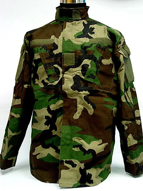 Woodland Camo Армейская Униформа Военная Тактическая Водонепроницаемая камуфляжная тактическая БДУ Боевая униформа мужские костюмы оптом - Цвет: Woodland Camo