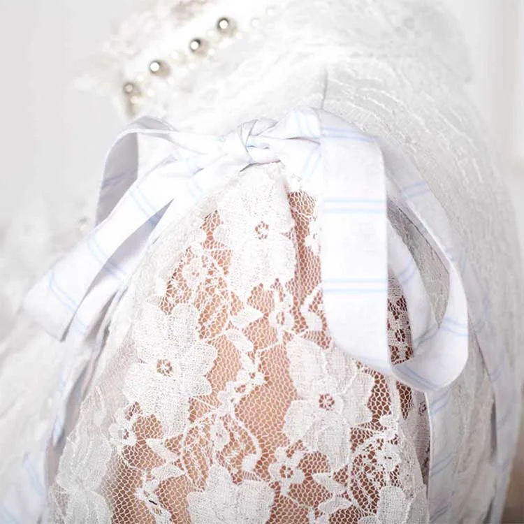 Женская светильник ссированная кружевная юбка А-силуэта с принтом снежного леса