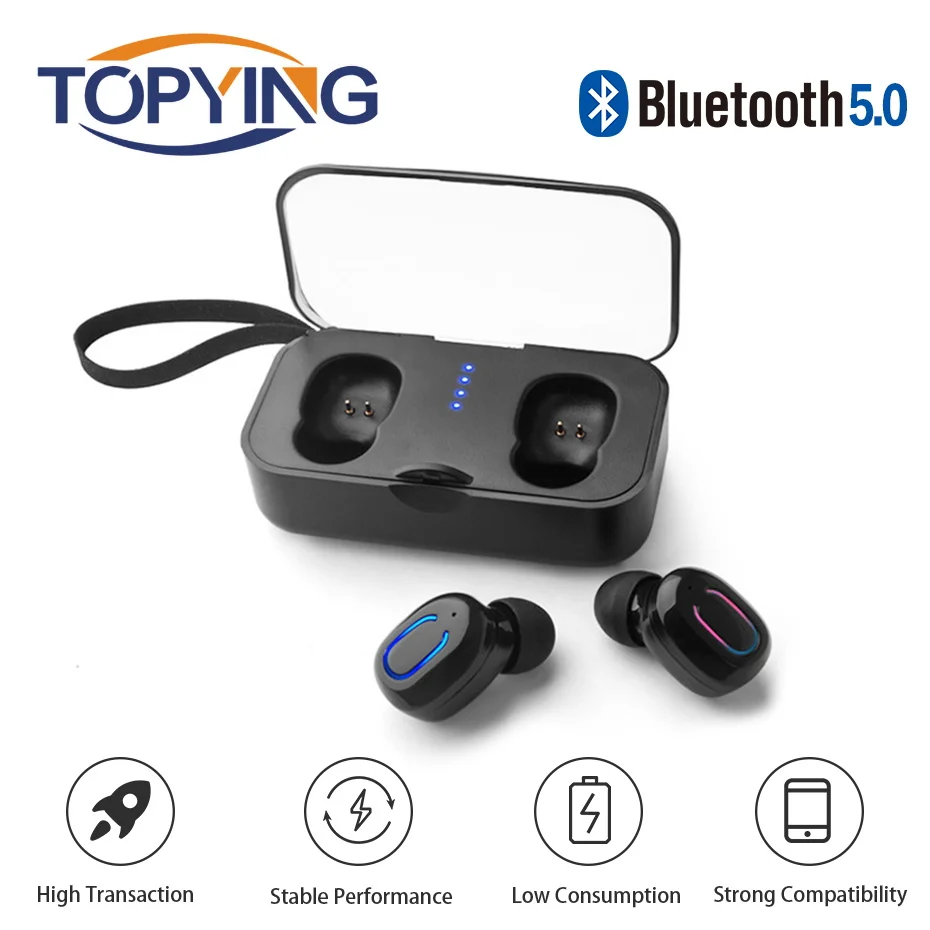 T18S невидимые беспроводные наушники Bluetooth 5 0 TWS мини bluetooth гарнитура Беспроводные
