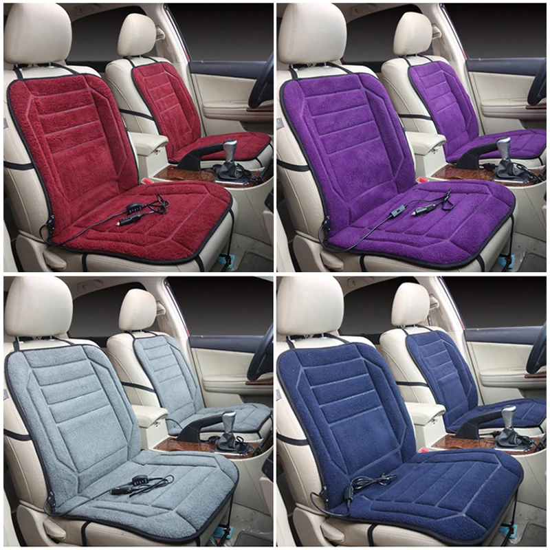 Новый 1 ШТ. Подогрева Сидений Крышка 5 Цветов С Подогревом Прокат мест Автомобили