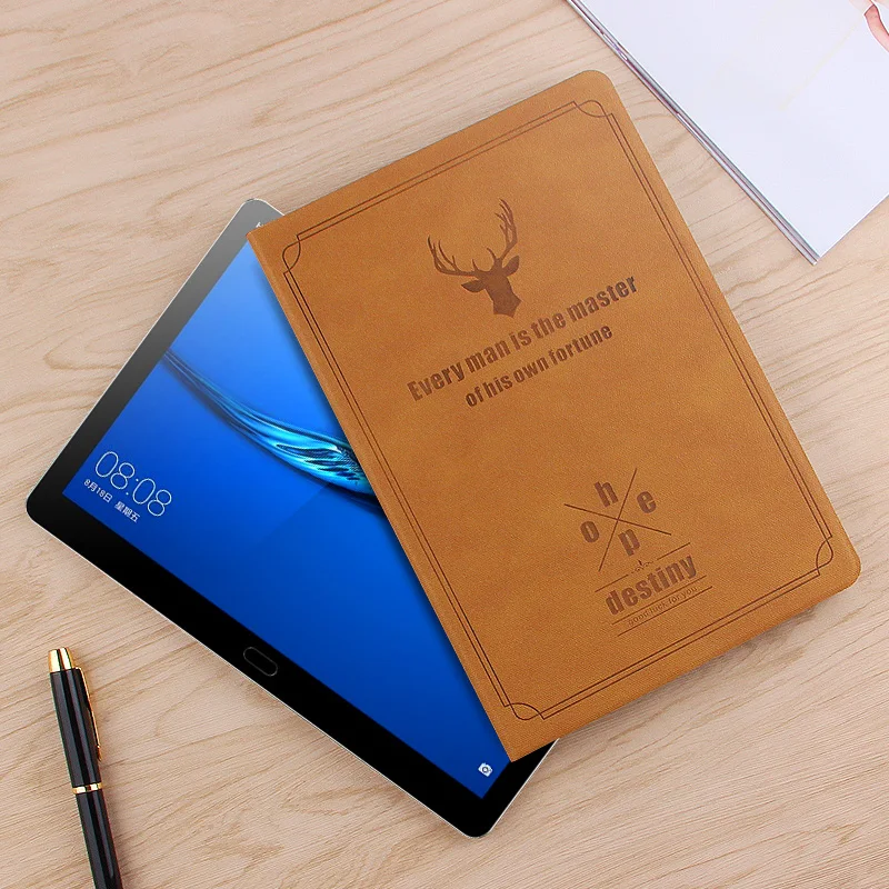 Чехол для huawei MediaPad M3 Lite 10 Защитная крышка чехол для BAH-W09 BAH-AL00 BAH-L09 10," планшеты+ Экран пленка подарки
