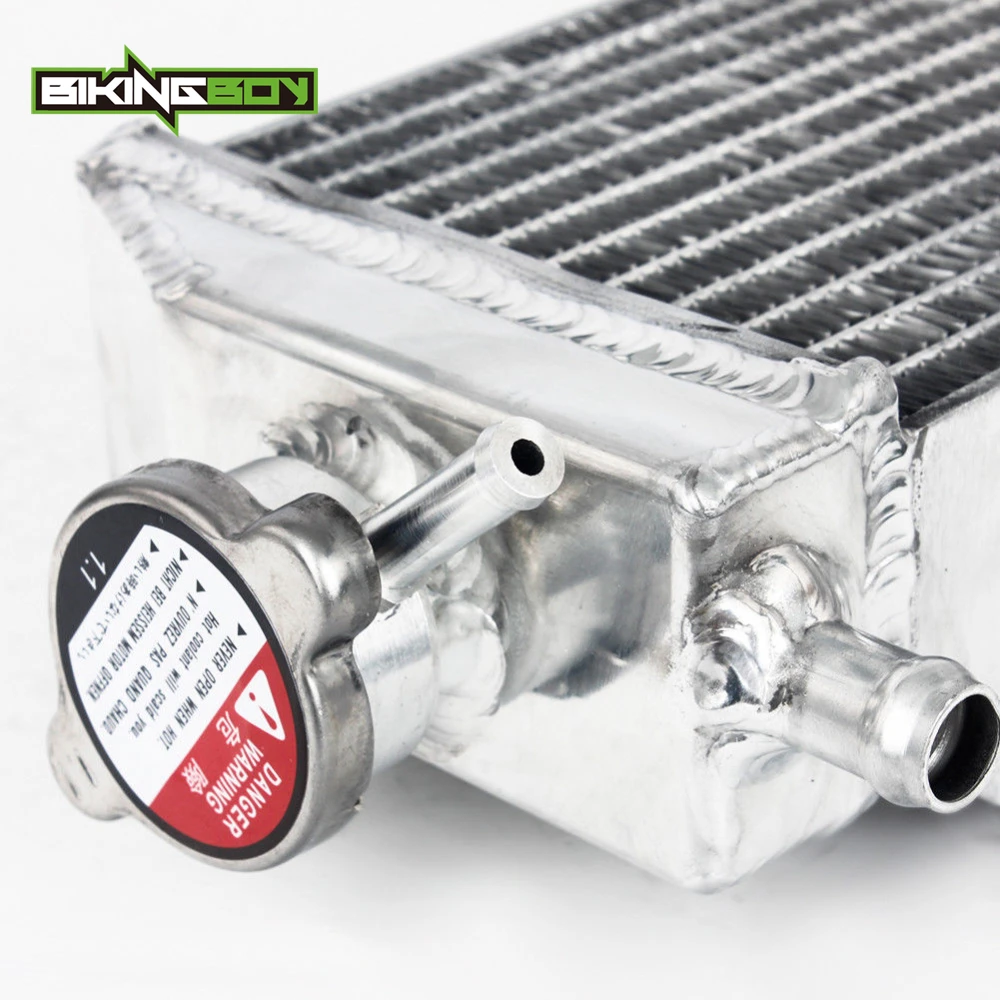 BIKINGBOY Engine Radiator for SUZUKI RM125 96 97 98 99 00 Water Cooler Cooling Set 40mm Aluminium Alloy Core Motocross RM 125 | Автомобили