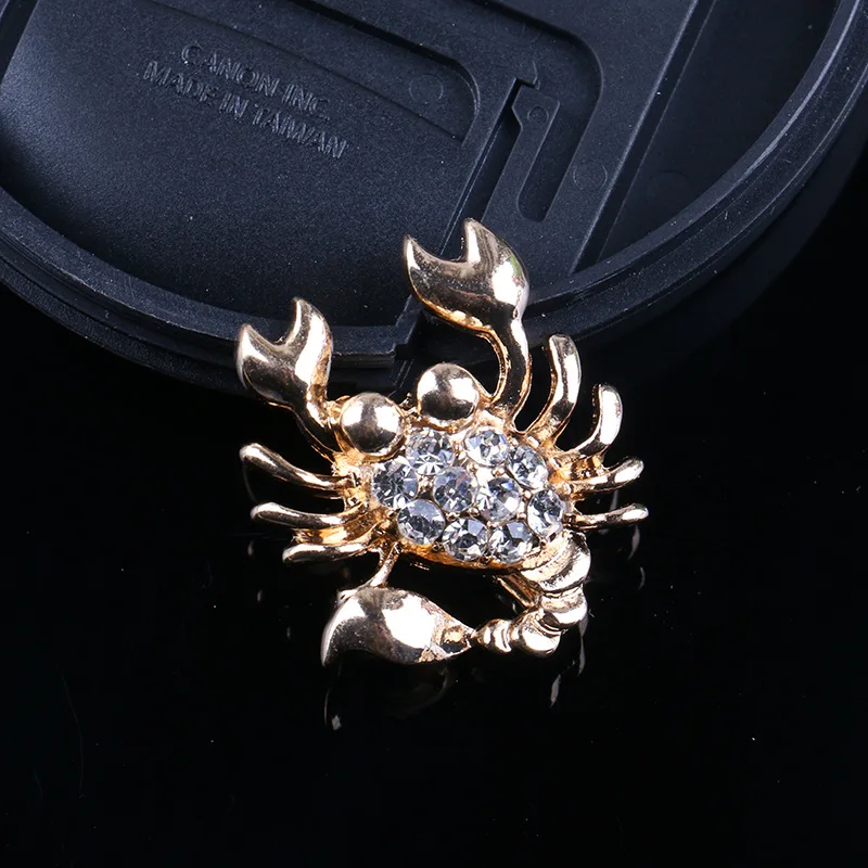 Индивидуальный с изображением скорпиона брошь ручной работы высокого класса