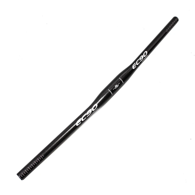 flat 680mm ec90 углеродного волокна все горы велосипед руль велосипеда велик stem31.8* 600-720 мм MTB велосипедный руль дизайн частицы краски - Цвет: flat 680mm