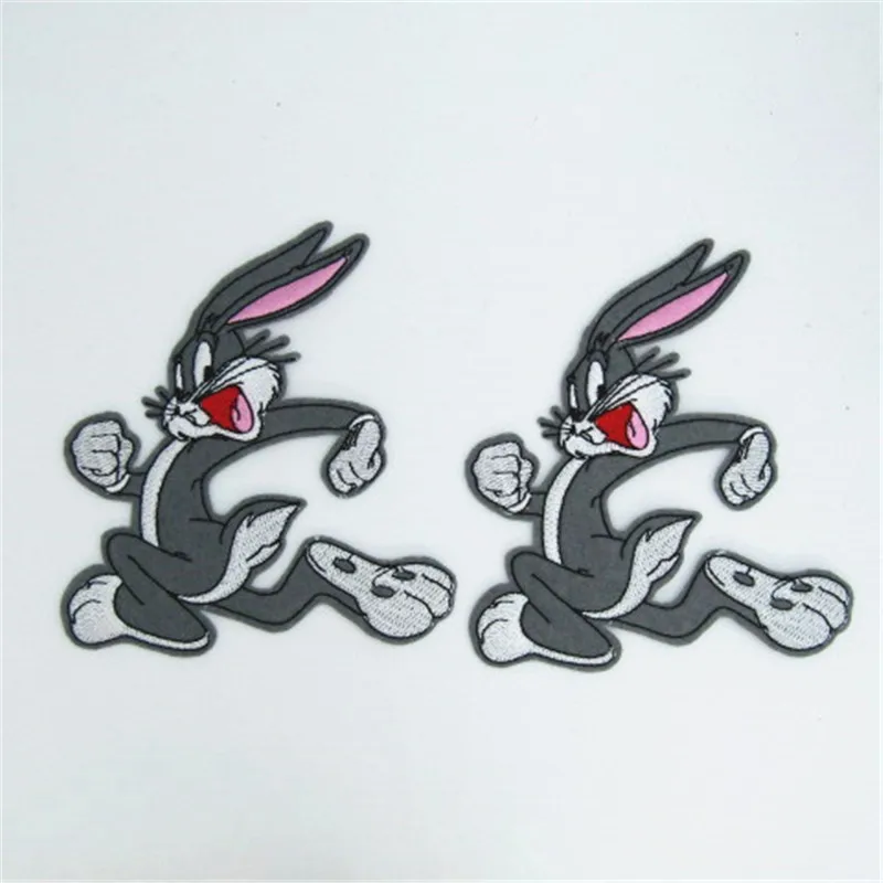 IDFIAF 1 шт. центр сделано из ткани железа на мультфильм кролик патчи для глажения