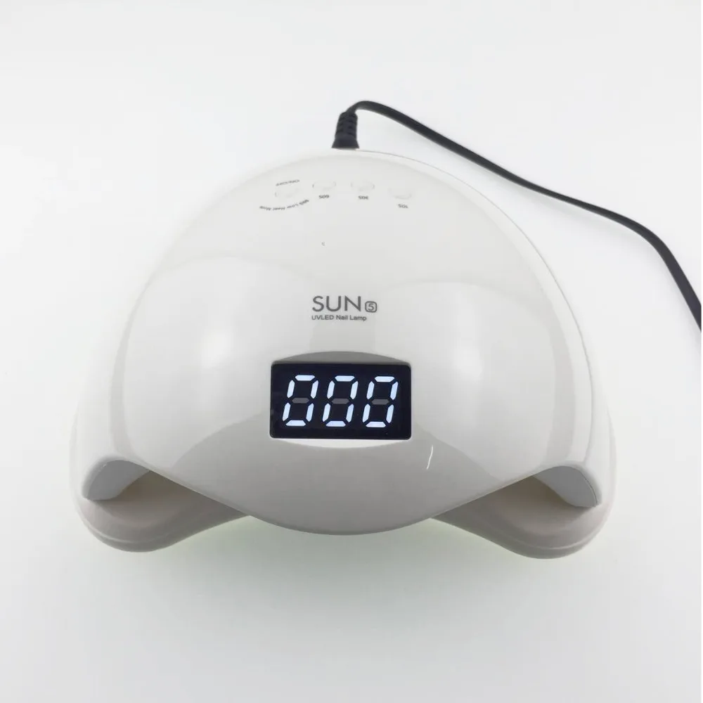 48 Вт Smart Sensor UV LED электрическая лампа ABS инфракрасная Индукционная для ногтей 10/30/60S