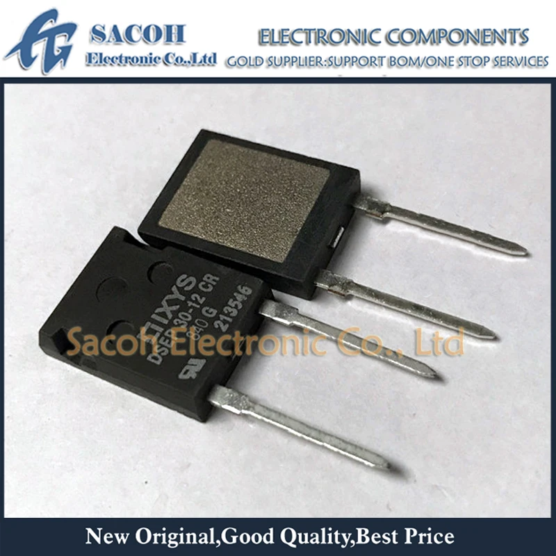 New Original 2PCS/Lot DSEP30-12CR or DSEP30-12AR DSEP30-12BR or DSEP30-06BR DSEP30-06CR ISOPLUS247 30A1200V Fast Recovery Diode
