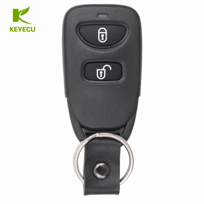 KEYECU запасной корпус автомобильного ключа чехол с 2 кнопками дистанционный ключ