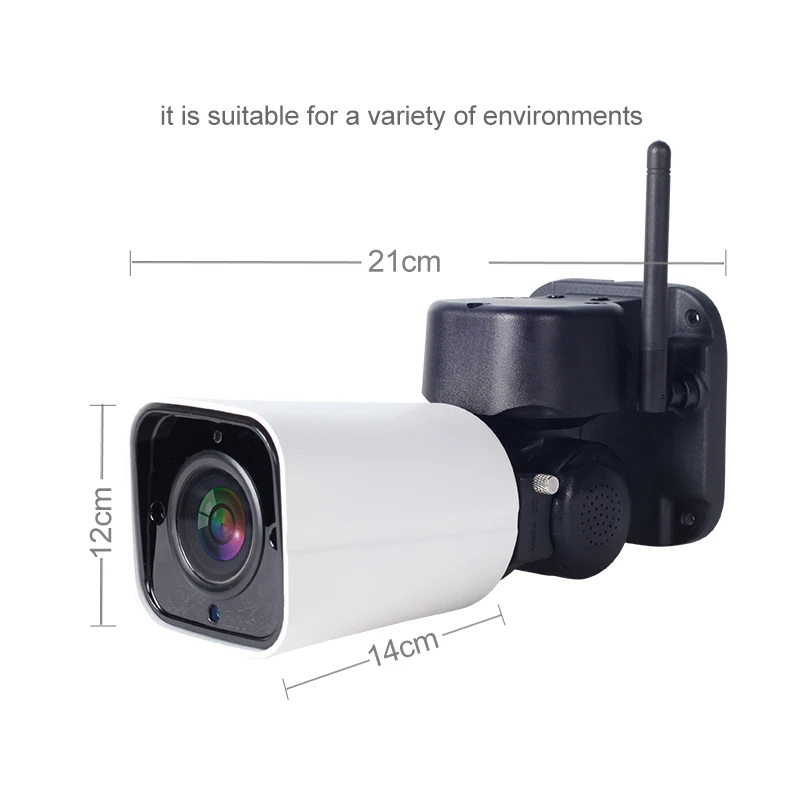 Домашняя камера безопасности наружная WiFi камера наружная 1080P PTZ ip-камера ночного видения ip-камера WiFi слот для sd-карты