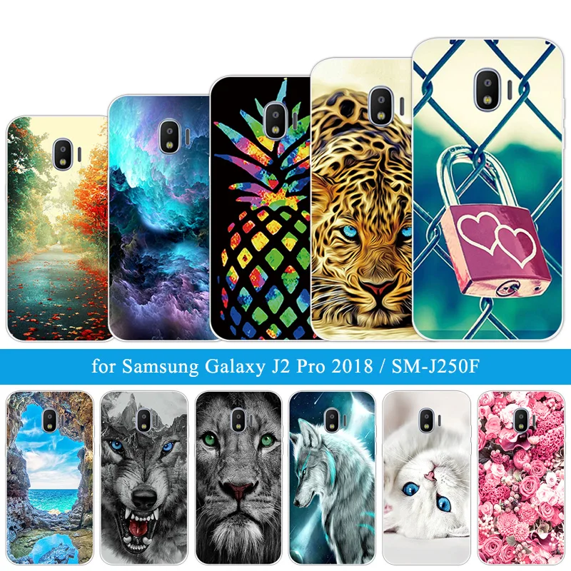 Для Samsung Galaxy J1 J120 J2 Prime Core Pro чехол для телефона мягкий волк задняя крышка для Galaxy J4 J6 Plus J7 Grand Prime
