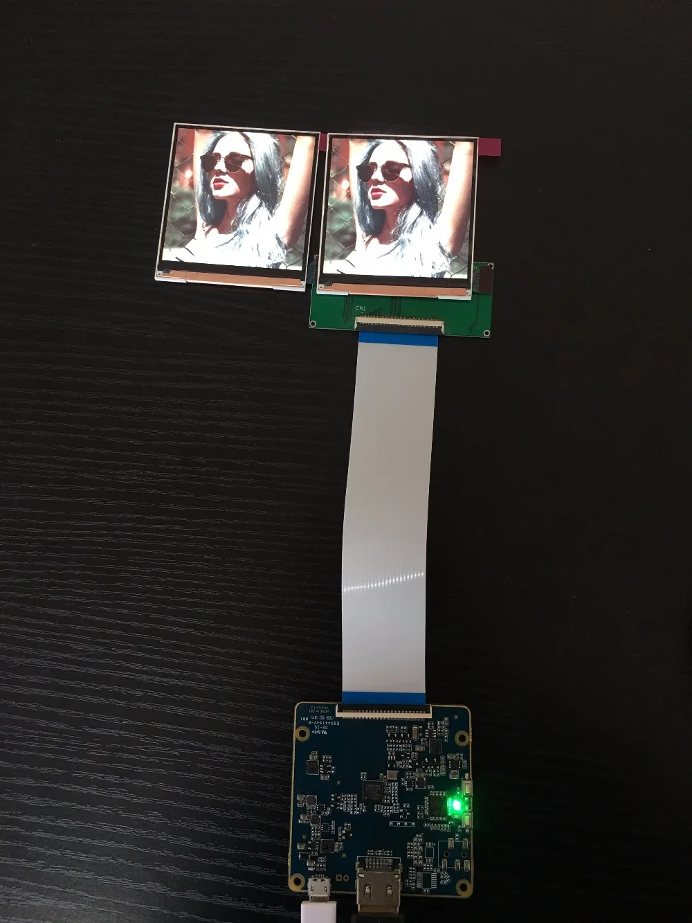 3,1 дюймов двойной экран 720X720 ips ЖК-дисплей интерфейс MIPI TFT экран с HDMI драйвер платы