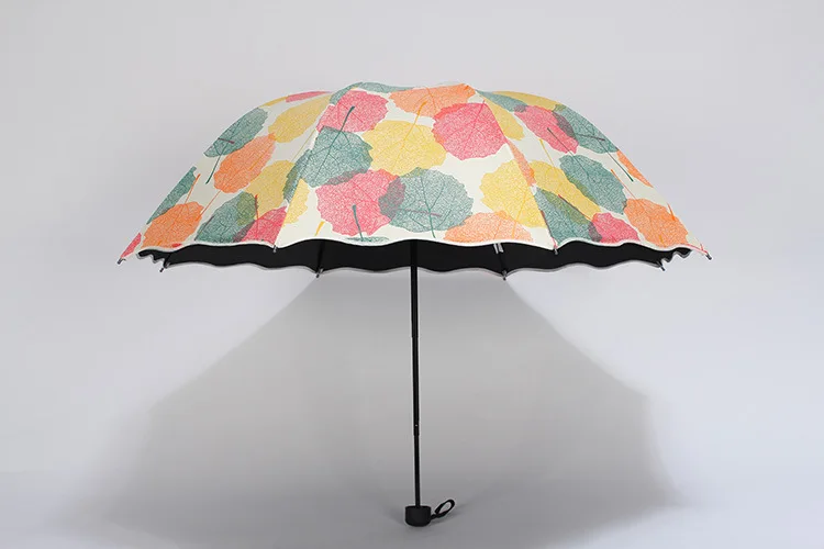 Винтовочный Солнечный зонтик складной водонепроницаемый летний Зонт от дождя и