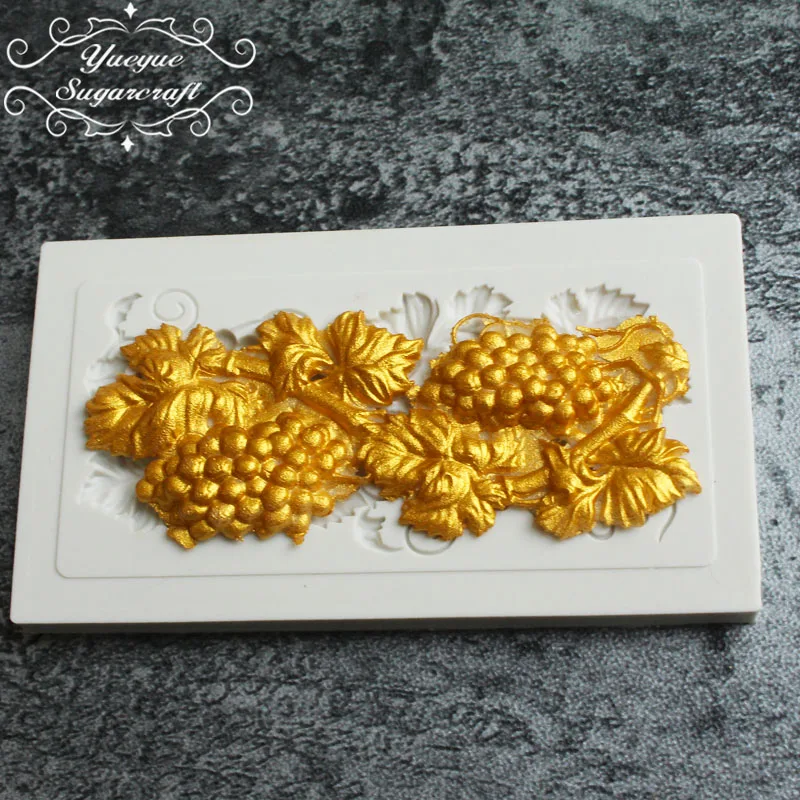 Yueyue Sugarcraft силиконовая форма для винограда помадка инструменты украшения торта