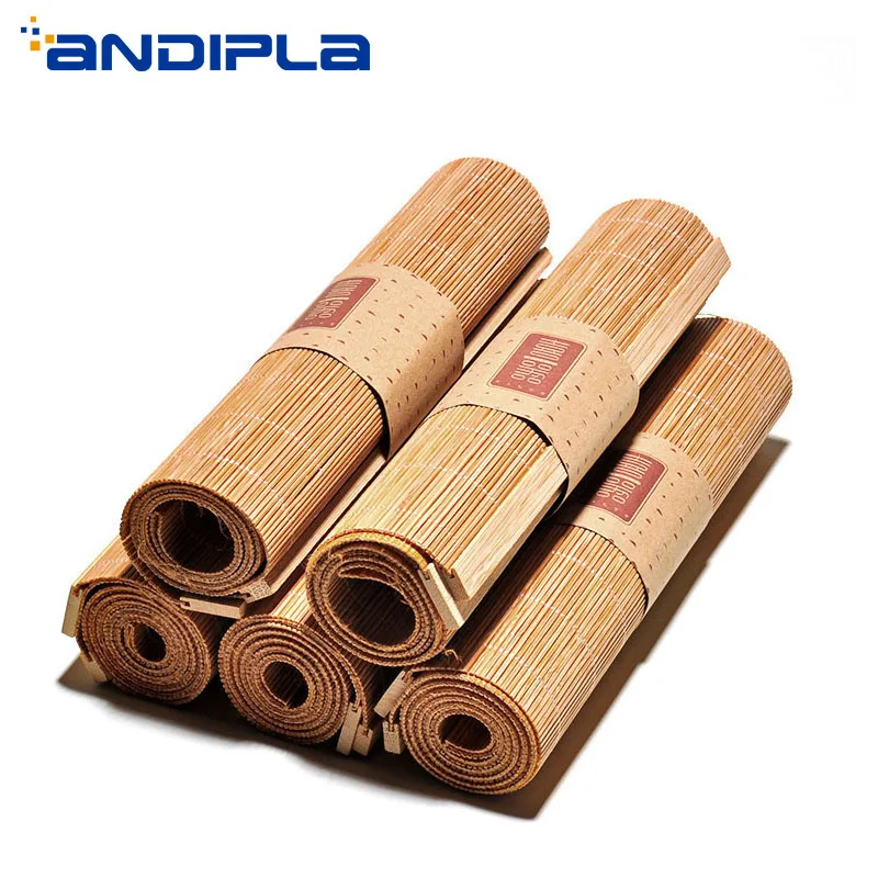 Чайные коврики в японском стиле Дзен бамбуковые плетеные скатерти шторы подносы