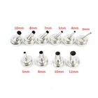 Изогнутая Тепловая Насадка BGA для быстрой паяльной станции, насадки с термофеном, 45 градусов, 3 мм, 4 мм, 5 мм, 7 мм, 8 мм, 10 мм, 10 шт., 861DW