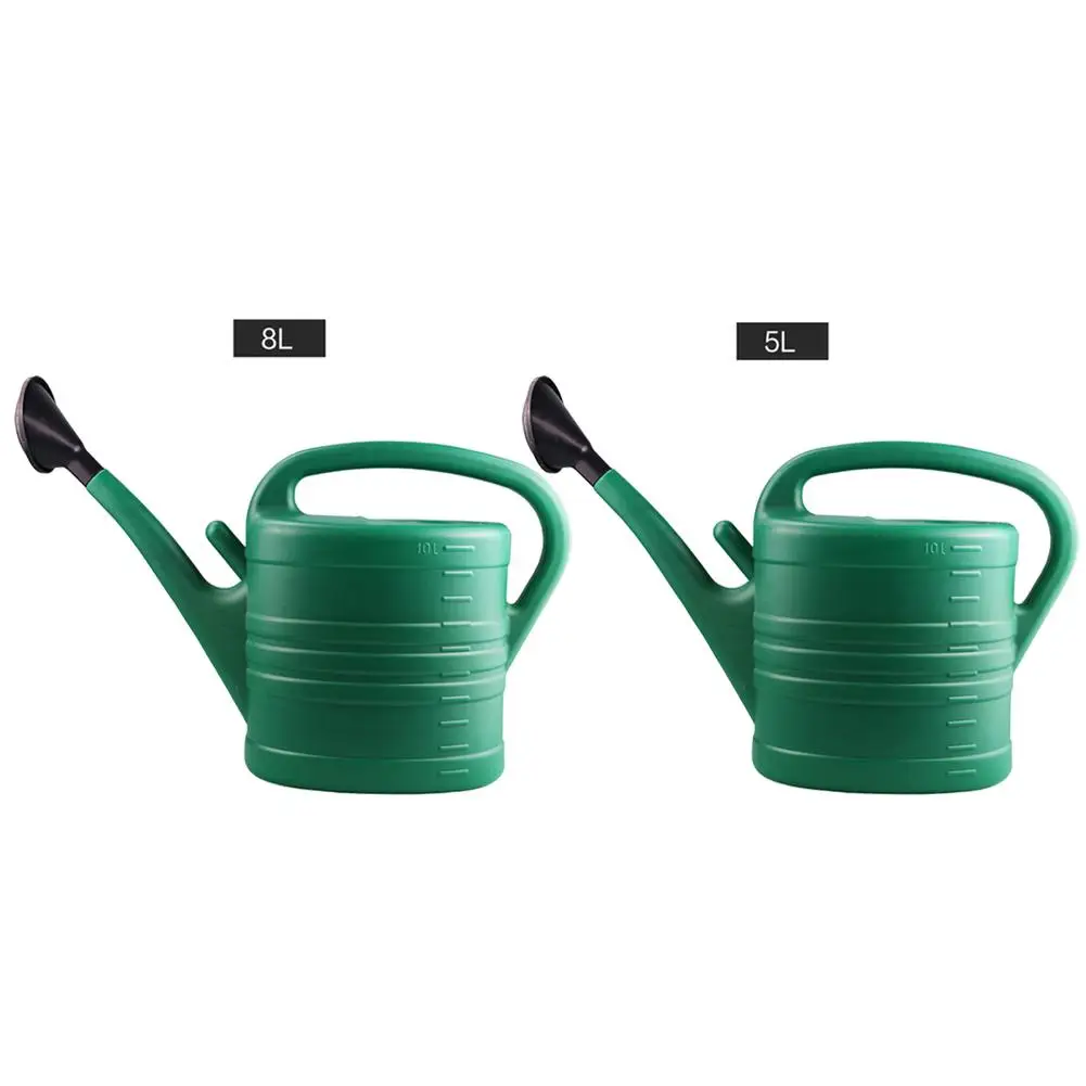 5L8L Watering Can Large Capacity Long Mouth Thickened Watering Kettle Sprinkler With Handle For Vegetable Flower Garden Tool