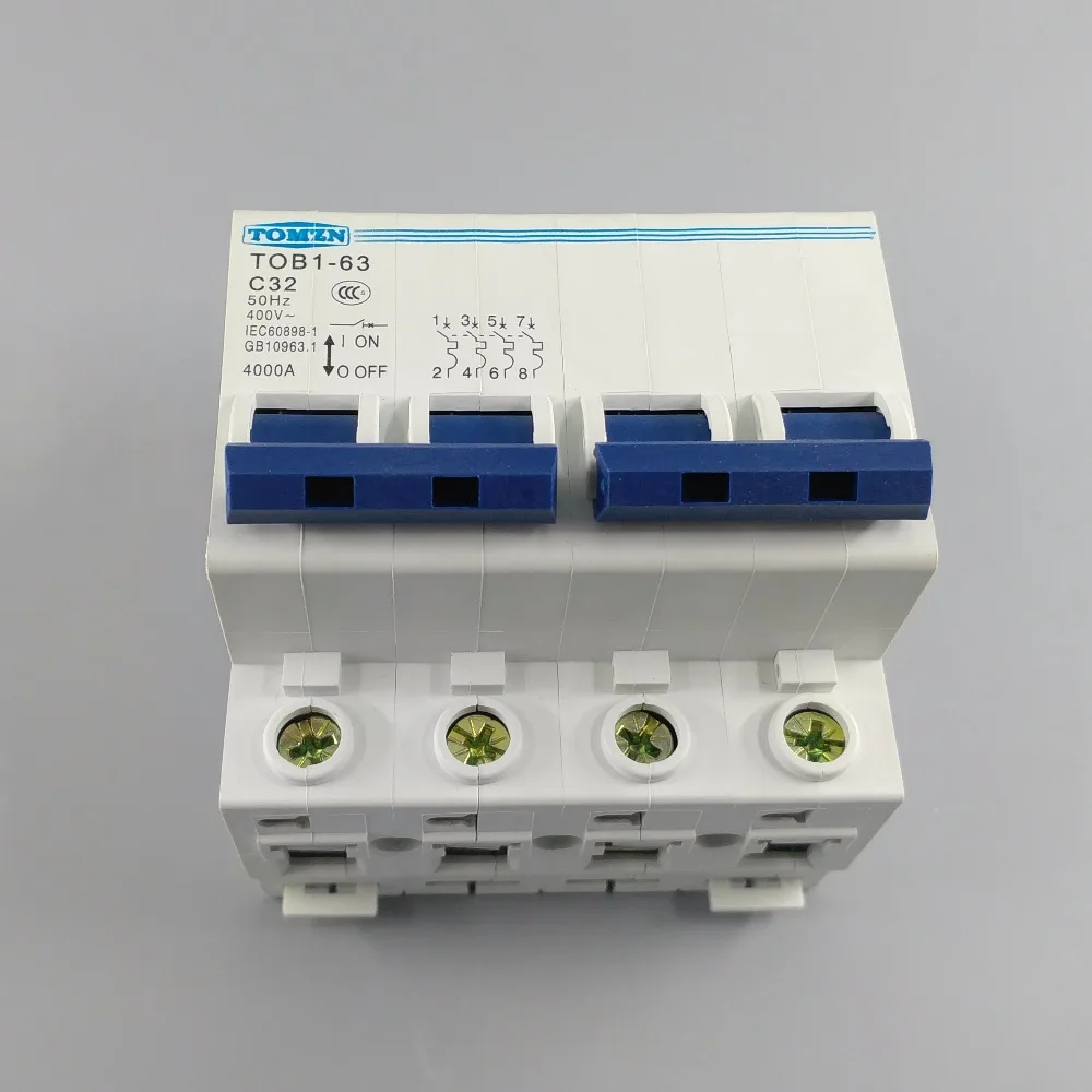 2P 32A MTS Dual power ручной выключатель цепи MCB 50 Гц/60 Гц 400 ~