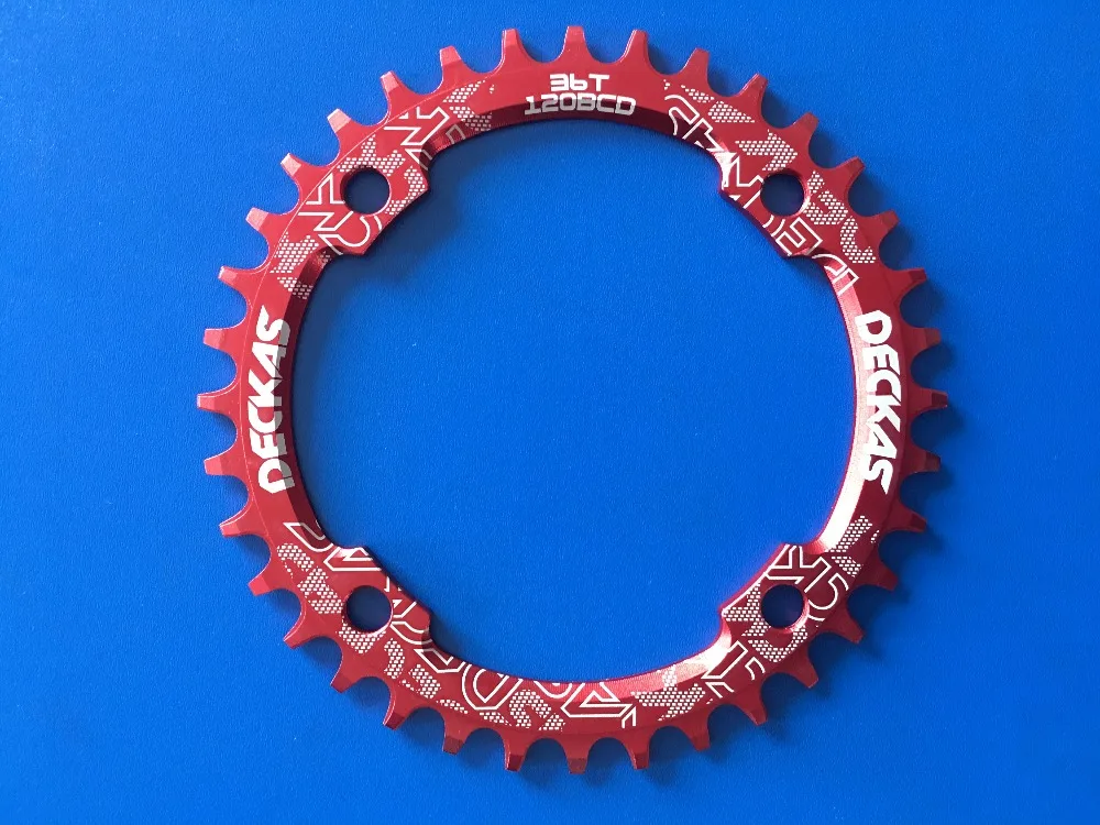 DECKAS круглая велосипедная звезда 120bcd с узкими широкими зубьями|narrow wide|narrow wide